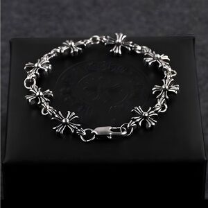 Chrome Heart Silver Bracelet